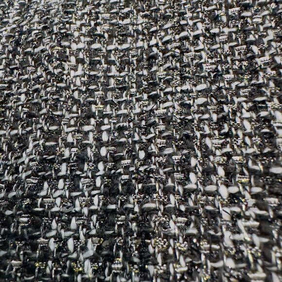 TALBOTS *NWT* Hampshire Ankle Pant Trouser Slacks Silver Black Metallic Detail P - Picture 6 of 6